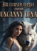 Book cover of “The Cursed Alpha and His Uncanny Luna“ by Miss Quinn