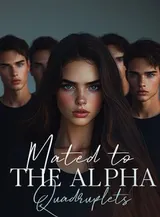 Book cover of “Mated to the Alpha Quadruplets“ by undefined