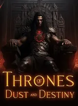 Book cover of “Thrones of Dust and Destiny“ by undefined