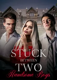 Book cover of “Stuck Between Two Handsome Boys“ by undefined