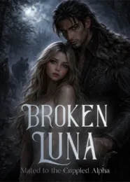 Book cover of “The Broken Luna: Mated to the Crippled Alpha“ by undefined