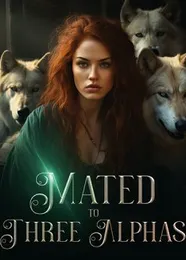 Book cover of “Mated to Three Alphas“ by undefined