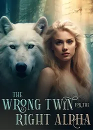 Book cover of “The Wrong Twin for the Right Alpha“ by undefined