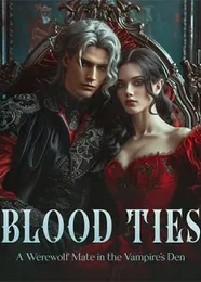 Book cover of “Blood Ties: A Werewolf Mate in the Vampire's Den“ by undefined