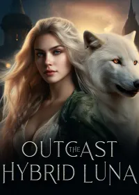 Book cover of “The Outcast Hybrid Luna“ by Hawtsaus
