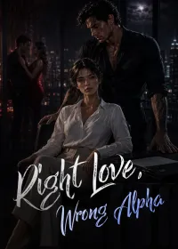 Book cover of “Right Love, Wrong Alpha“ by Natalie Winter