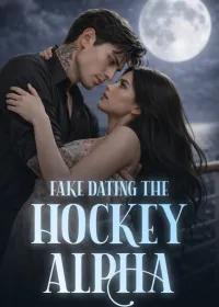 Book cover of “Fake Dating the Hockey Alpha“ by Diamondgiirrl