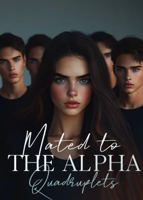 Book cover of “Mated to the Alpha Quadruplets“ by RosieMeachem