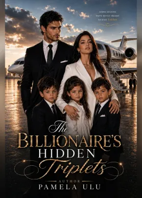Book cover of “The Billionaire’s Hidden Triplets“ by Pamela Ulu