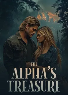Book cover of “The Alpha’s Treasure“ by Black ink