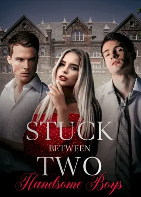 Book cover of “Stuck Between Two Handsome Boys“ by Blackpearl