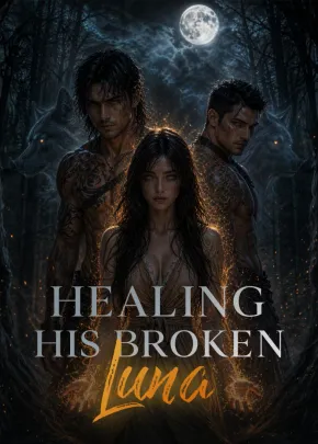Book cover of “Healing His Broken Luna“ by Sexy Pink