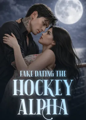 Book cover of “Fake Dating the Hockey Alpha“ by Diamondgiirrl