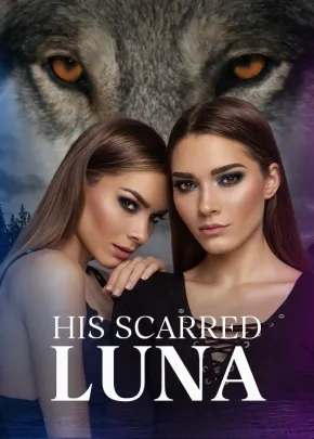 Book cover of “His Scarred Luna“ by Hira Baig