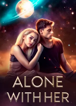 Book cover of “Alone with Her“ by O. Gabriel
