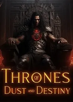Book cover of “Thrones of Dust and Destiny“ by Casmir E. Cas