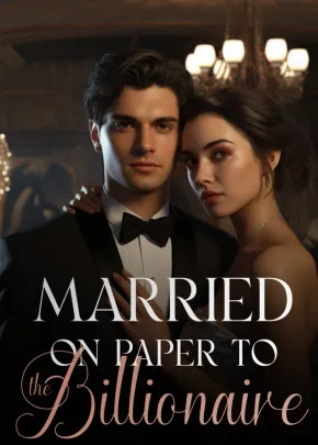 Book cover of “Married on Paper to the Billionaire“ by Ebony Pete