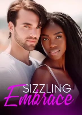 Book cover of “Sizzling Embrace“ by Adjoaq