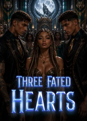 Book cover of “Three Fated Hearts“ by Nisha T