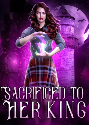 Book cover of “Sacrificed to Her King“ by meike snoeijs
