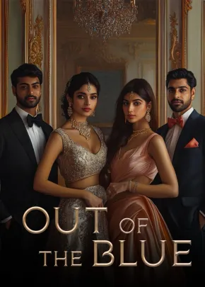 Book cover of “Out of the Blue“ by Chhavi Gupta