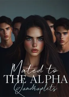 Book cover of “Mated to the Alpha Quadruplets“ by RosieMeachem