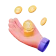 hand-coins